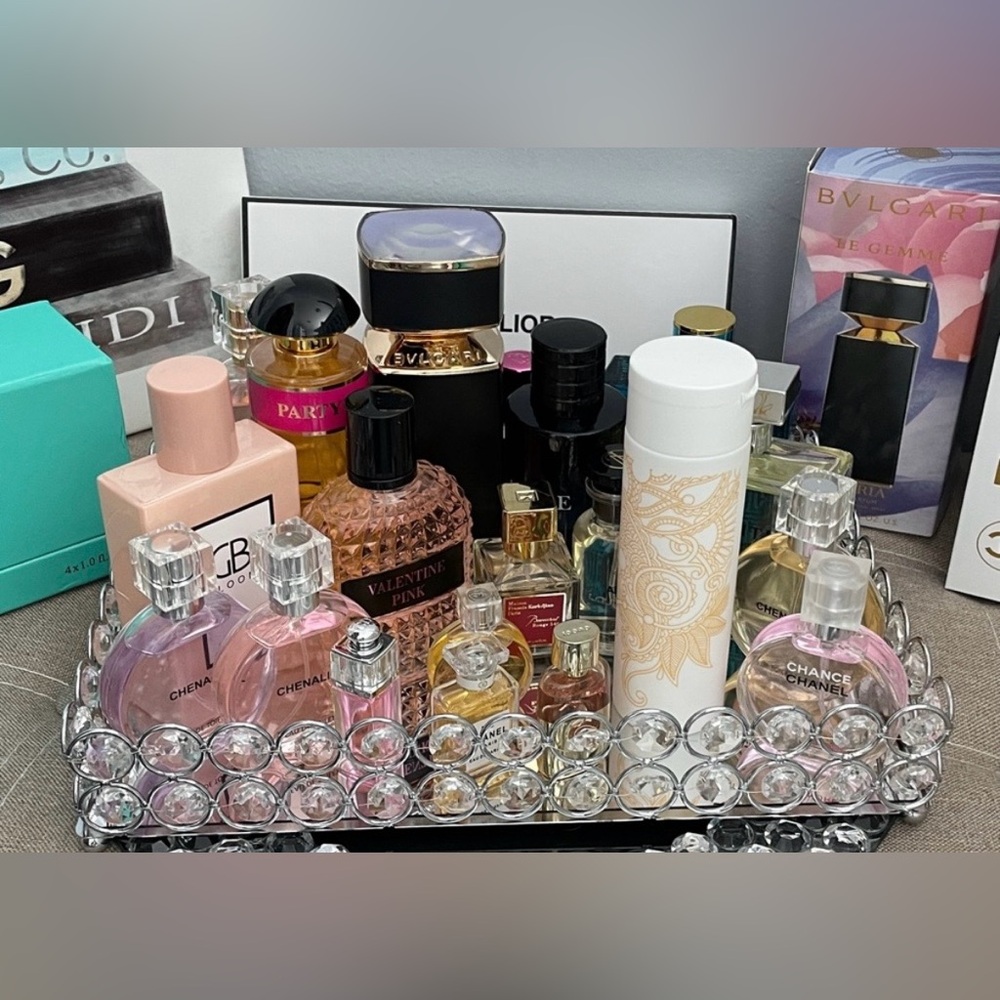 Crystal Beaded Vanity Tray